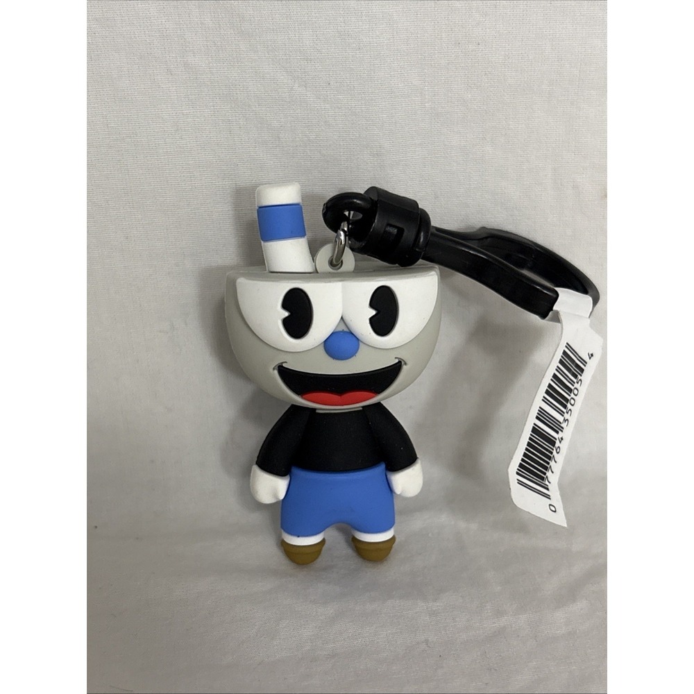 Cuphead Mugman Backpack‎ Clip Keychain